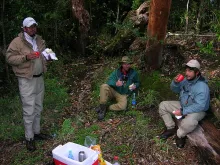 User submitted picture: Chilean guides chillin'
...